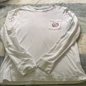 Boys long sleeve vineyard vines shirt